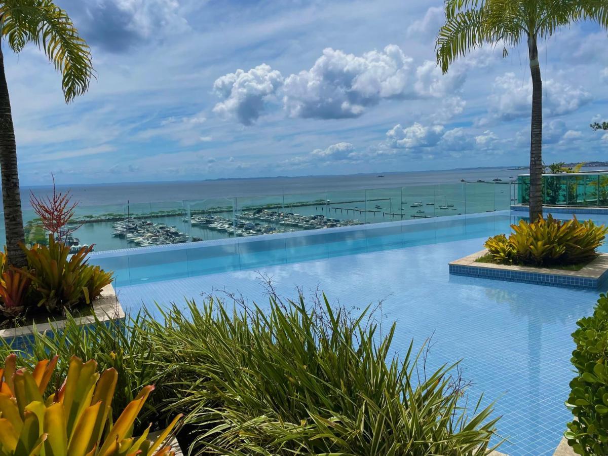 萨尔瓦多Cloc Marina Vista Mar P/ A Baia De Todos Os Santos公寓 外观 照片