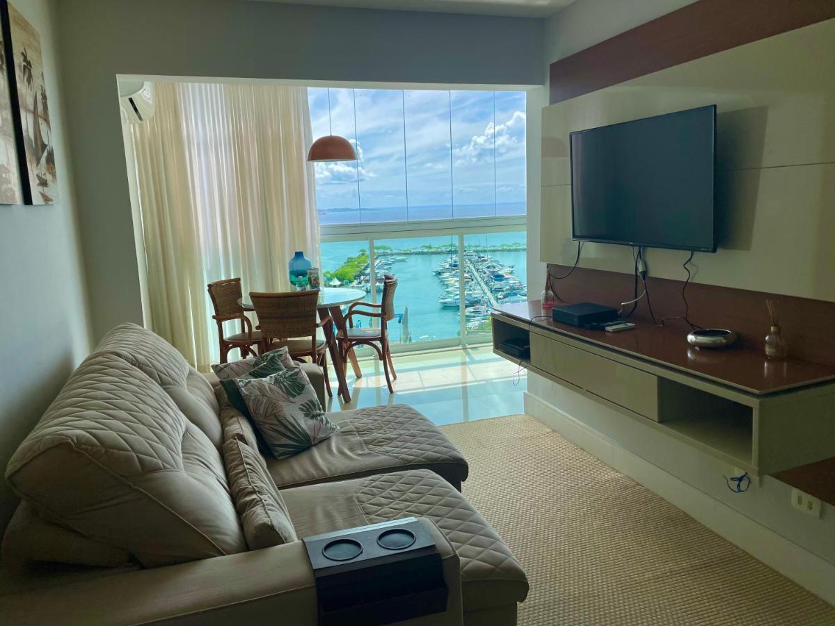 萨尔瓦多Cloc Marina Vista Mar P/ A Baia De Todos Os Santos公寓 外观 照片