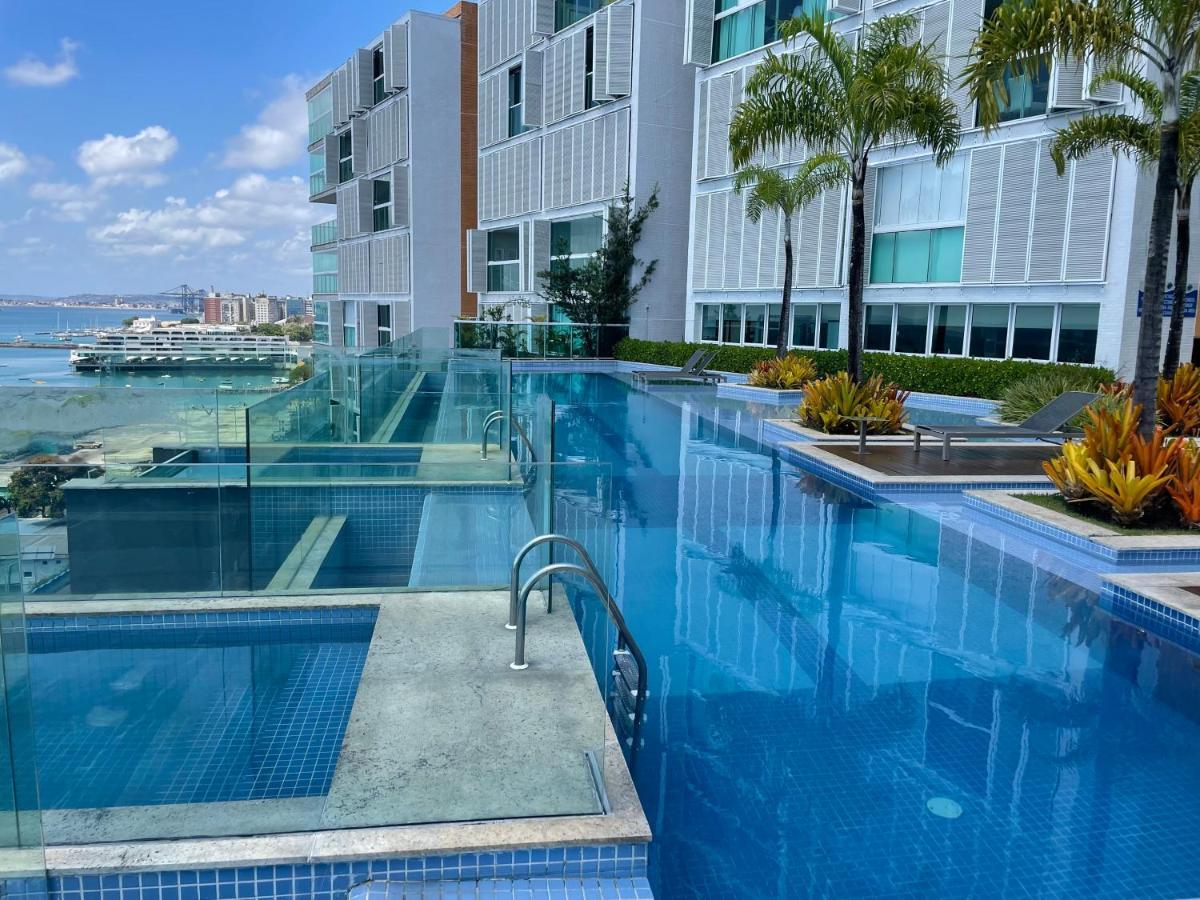 萨尔瓦多Cloc Marina Vista Mar P/ A Baia De Todos Os Santos公寓 外观 照片