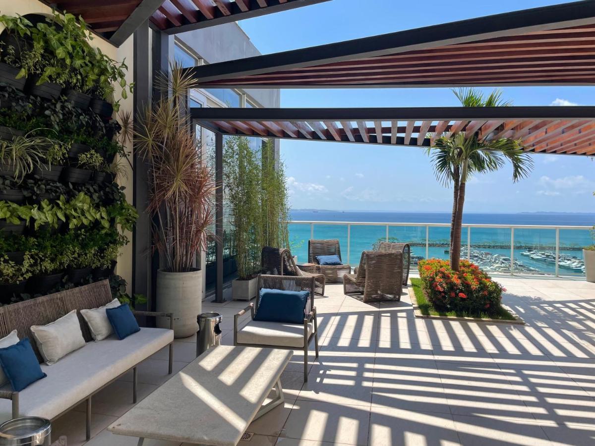 萨尔瓦多Cloc Marina Vista Mar P/ A Baia De Todos Os Santos公寓 外观 照片