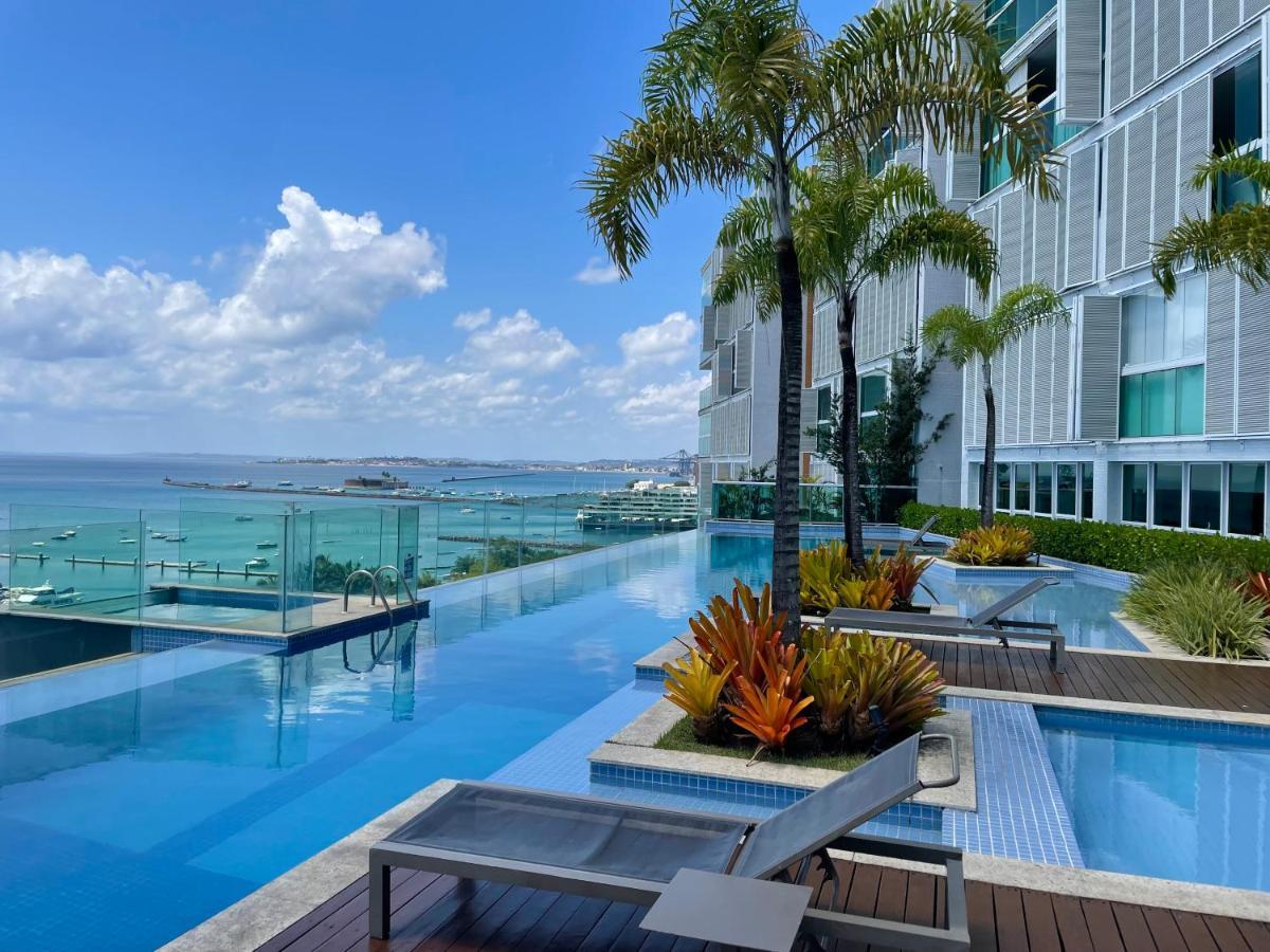 萨尔瓦多Cloc Marina Vista Mar P/ A Baia De Todos Os Santos公寓 外观 照片
