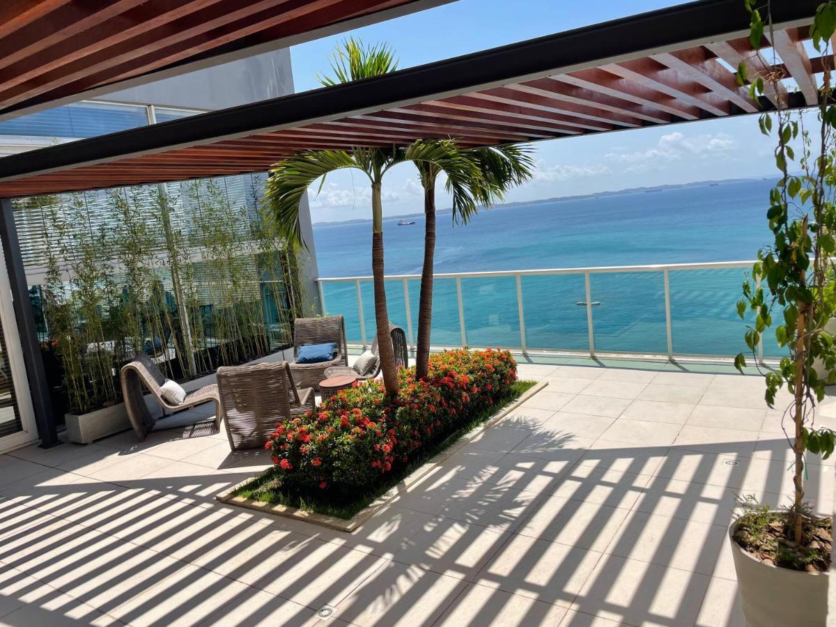 萨尔瓦多Cloc Marina Vista Mar P/ A Baia De Todos Os Santos公寓 外观 照片
