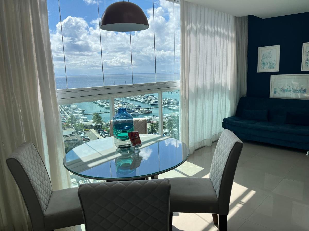 萨尔瓦多Cloc Marina Vista Mar P/ A Baia De Todos Os Santos公寓 外观 照片