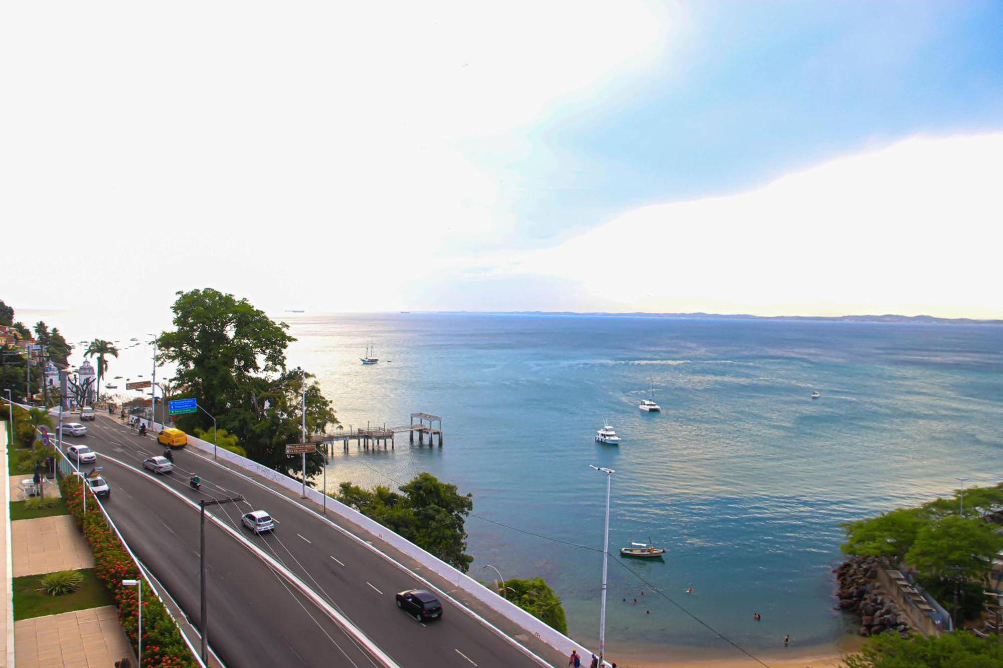 萨尔瓦多Cloc Marina Vista Mar P/ A Baia De Todos Os Santos公寓 外观 照片