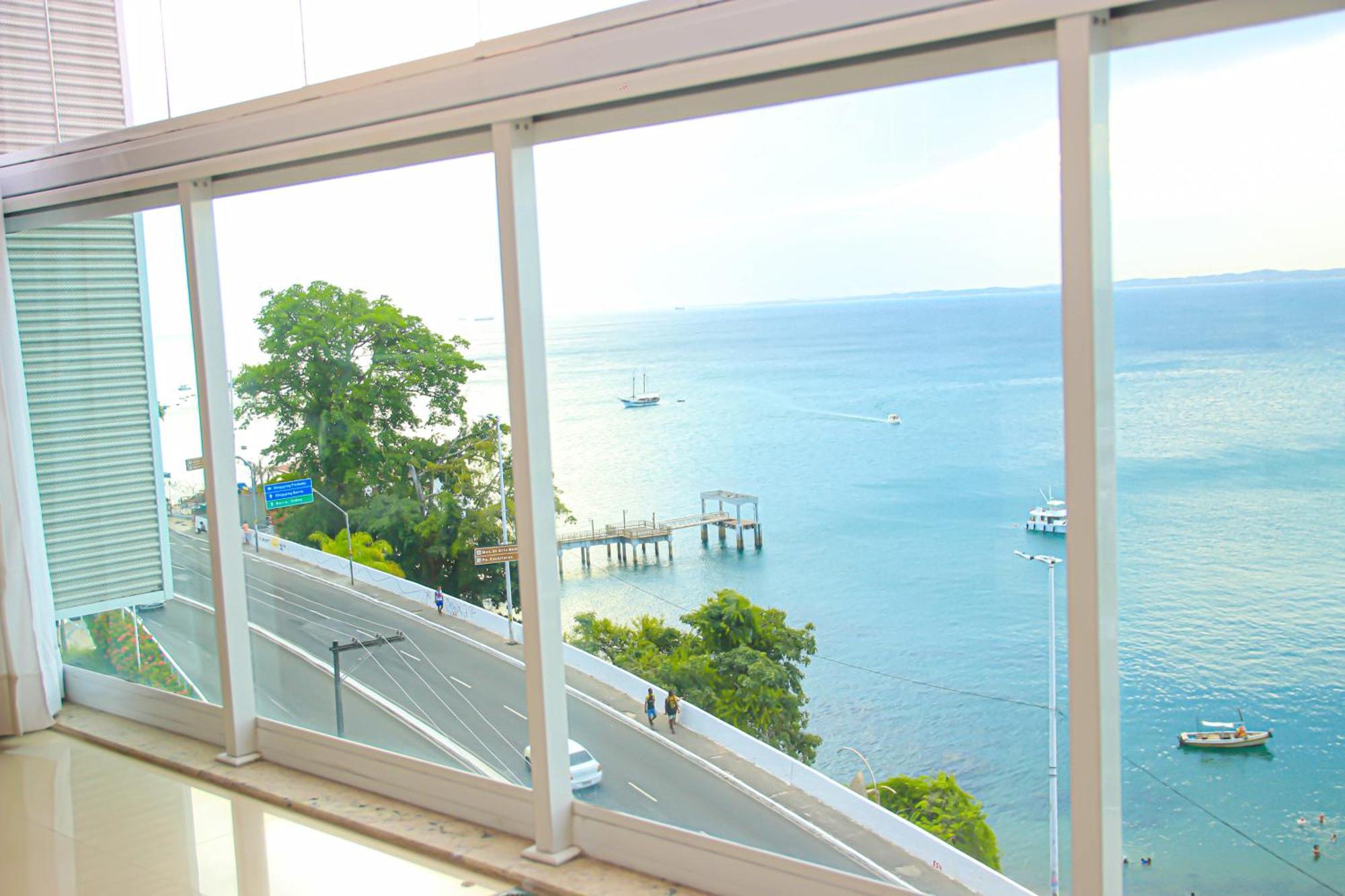 萨尔瓦多Cloc Marina Vista Mar P/ A Baia De Todos Os Santos公寓 外观 照片