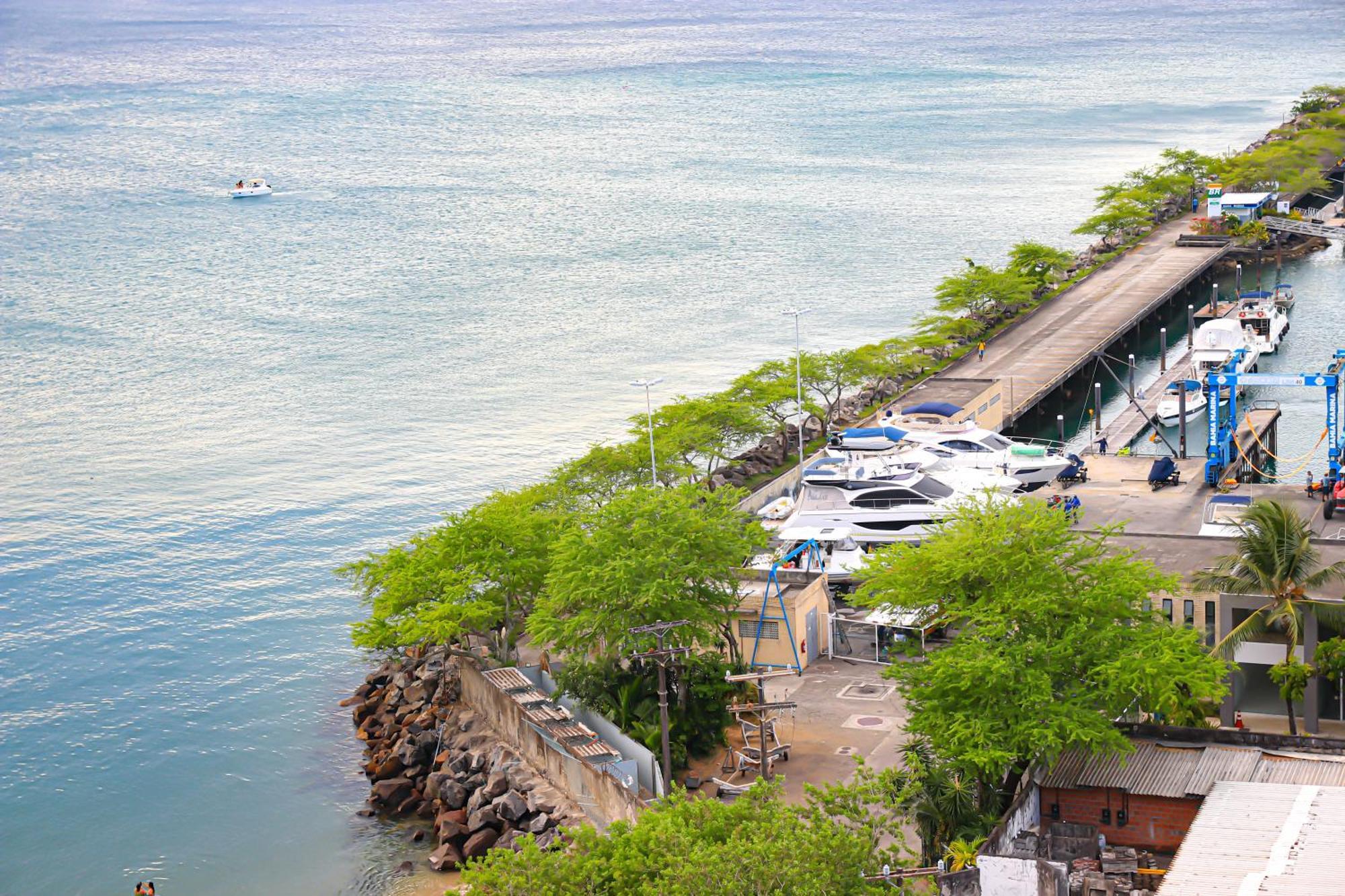 萨尔瓦多Cloc Marina Vista Mar P/ A Baia De Todos Os Santos公寓 外观 照片