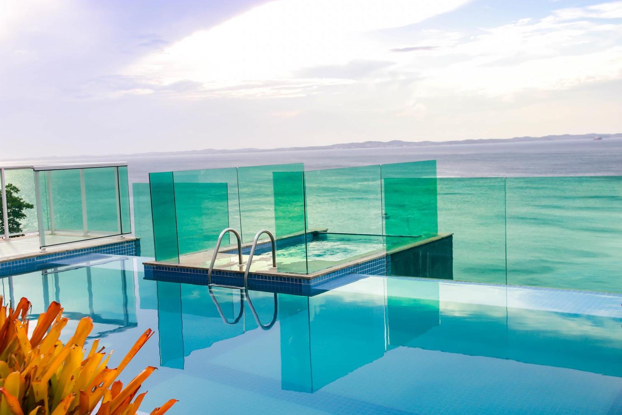 萨尔瓦多Cloc Marina Vista Mar P/ A Baia De Todos Os Santos公寓 外观 照片