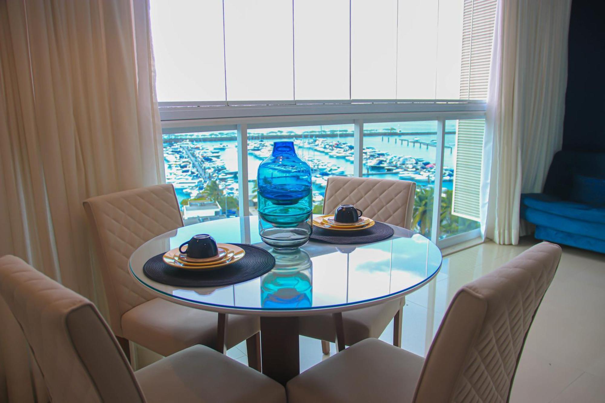 萨尔瓦多Cloc Marina Vista Mar P/ A Baia De Todos Os Santos公寓 外观 照片
