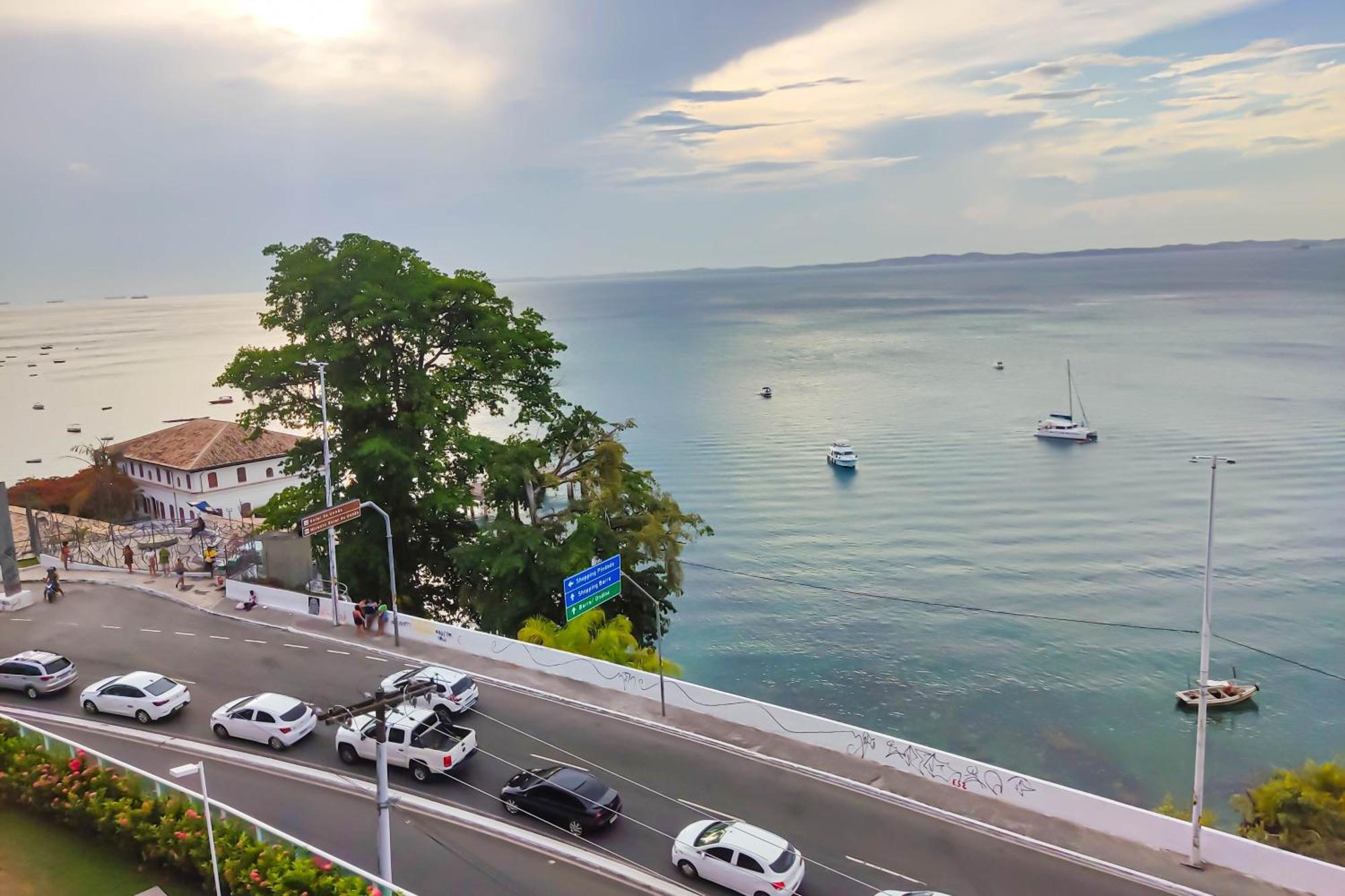萨尔瓦多Cloc Marina Vista Mar P/ A Baia De Todos Os Santos公寓 外观 照片