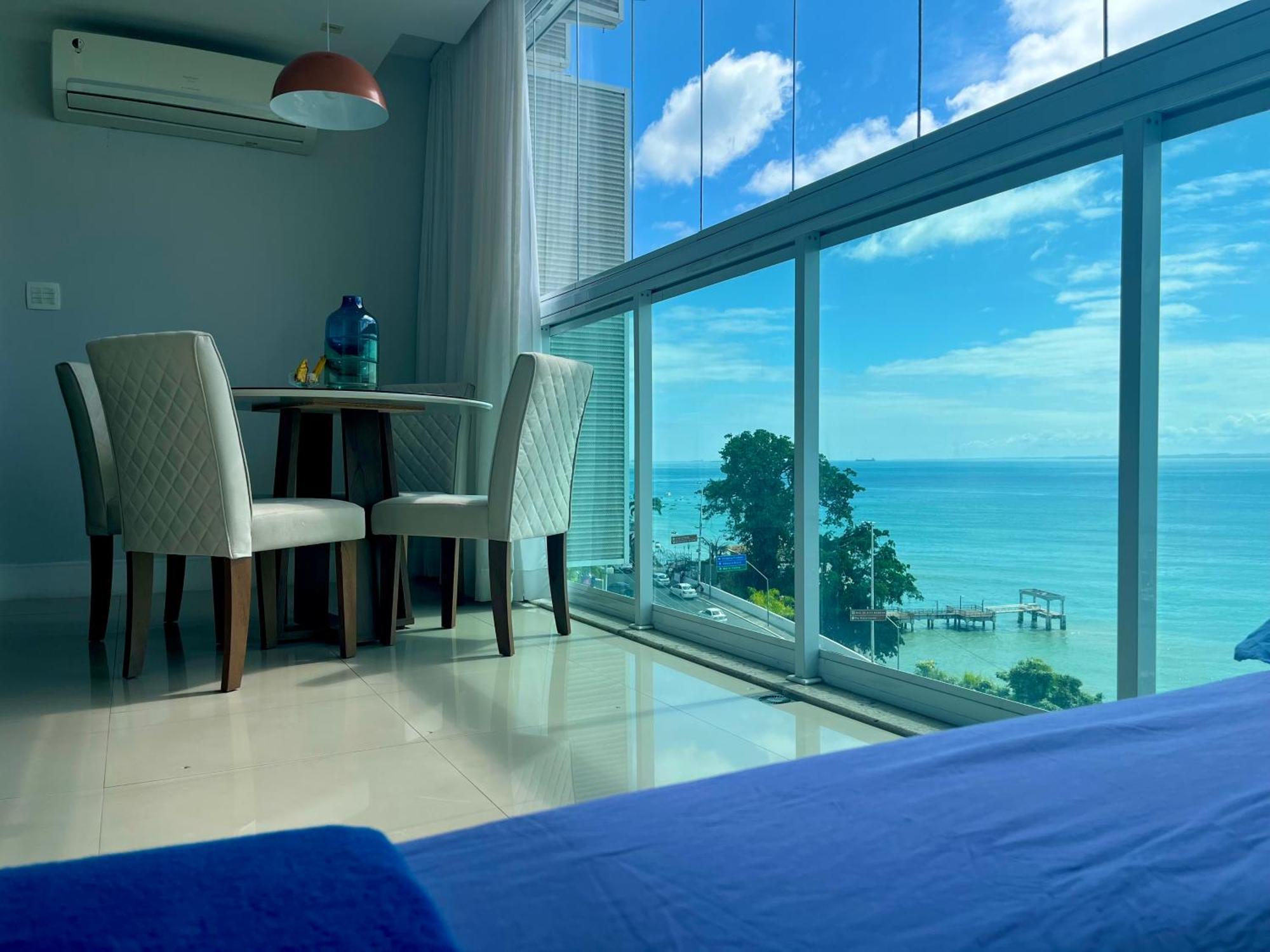 萨尔瓦多Cloc Marina Vista Mar P/ A Baia De Todos Os Santos公寓 外观 照片